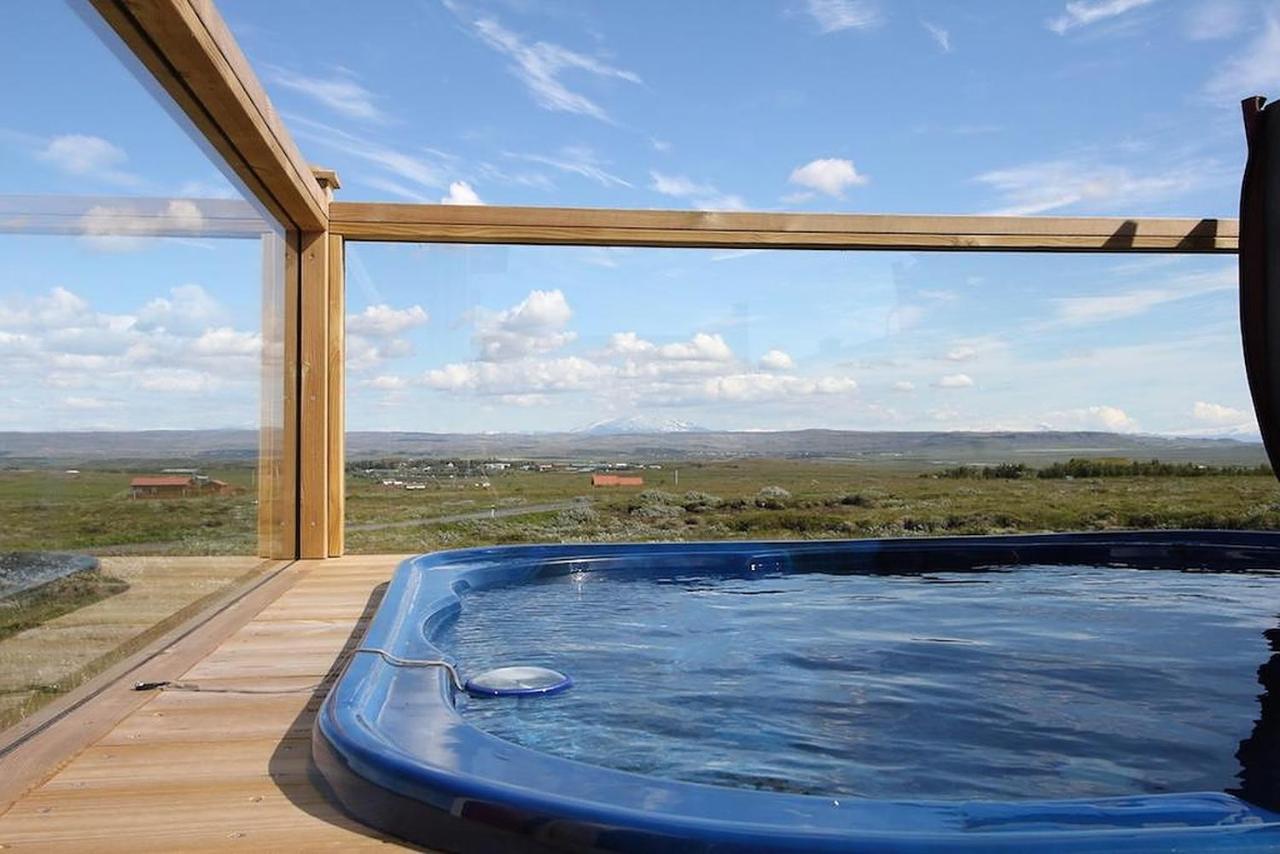 Blue View Cabin 3A With Private Hot Tub Reykholt  Bagian luar foto