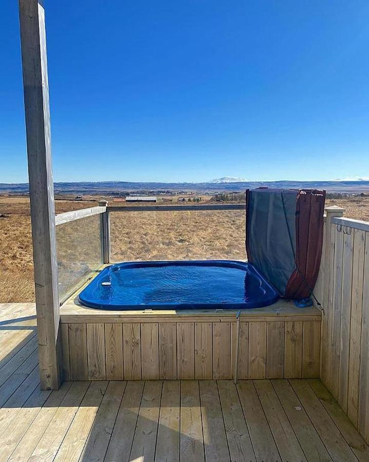 Blue View Cabin 3A With Private Hot Tub Reykholt  Bagian luar foto